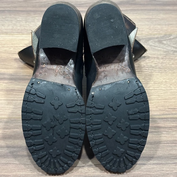 Freebird Carlito Boot in Distressed Black Leather Size 8 - Picture 14 of 16